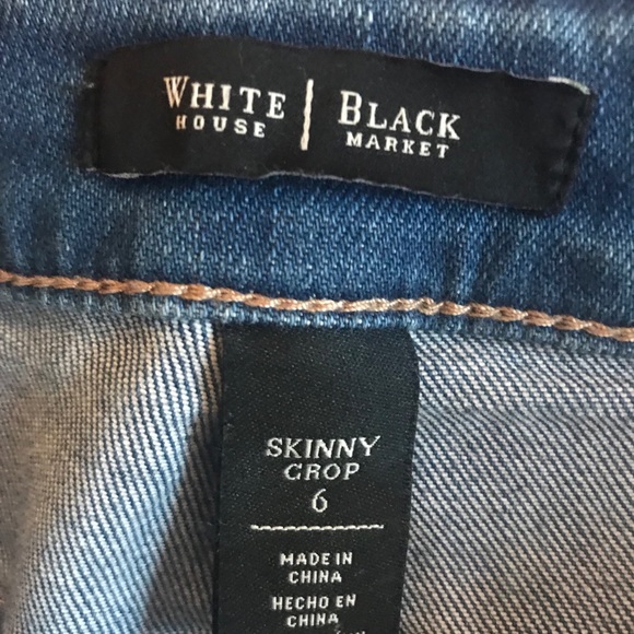 White House Black Market Skinny Crop - Picture 3 of 4